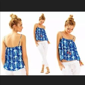 Mays jellyfish get in line tassel tank